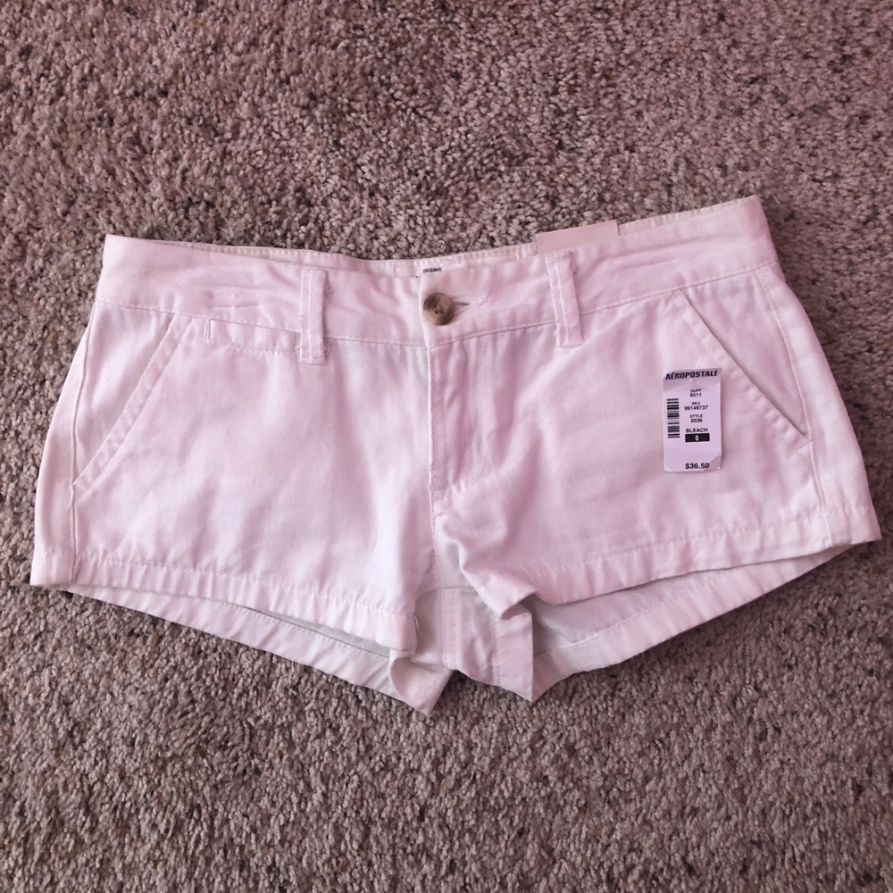 White Shorts